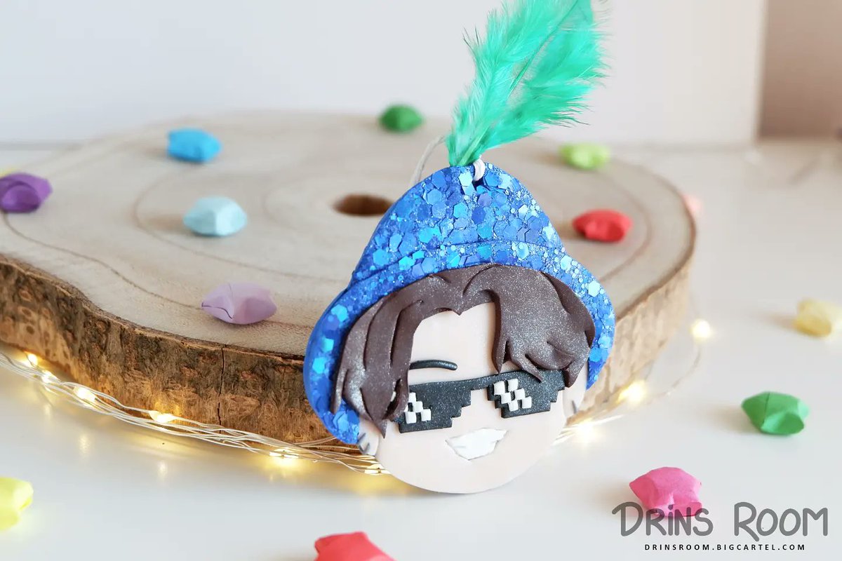 Drins's tweet photo. Happy B-Day to my forever ult bias Jungkook 😌🥳🎂 The only person in the world who can look this handsome in this iconic outfit 🥰 😂
.
[@drins x @Casyboo]
.
#HappyJKDay #JungkookDay #BTSOrnaments #RunBTS #RunBTS105 #BTScrafts #BTSClay #OurPurpleLightJK #OurYouJungkook https://t.co/uiRVThEr6L