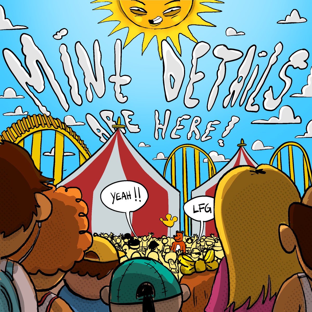 CREEPY WORLD FREE MINT DETAILS ARE HERE! 🚨

Mint: FREE MINT! 
Mint Date: 16th, September
Mints per Wallet (WL): 2
Collection Size: 2240

The time is coming and we are so ready to meet our new Creepy Visitors!!!

😏STAY CREEPY😏