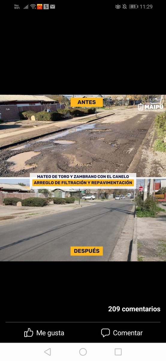 ange_gdo's tweet photo. @ContigoCHV..... MAIPÚ ahora !!! https://t.co/EDGAXOzXpW
