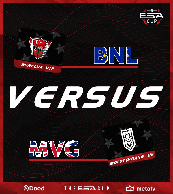ESA_Cup's tweet photo. Match night!
Tonight #BeneluxVIP will battle it out against @MvG2021. Be sure to watch on our twitch channel!
🕣20.30 BST
Casted by: @AaryaGoddess https://t.co/T7GuzIpxSo