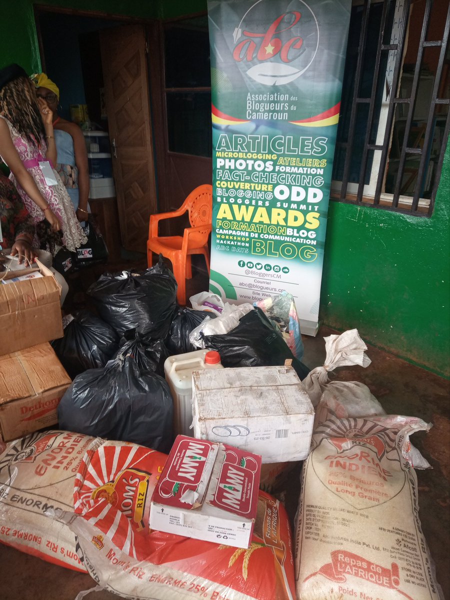 visartculture's tweet image. Abc Care 
Le volet social de @BloggersCM 
Nous sommes venus rendus visite à l&apos;orphelinat Miamo&apos;o 
#BlogDay2022
 #ABCBlogDay
#ABCCARE
#BlogDay237
#DschangBlog2022