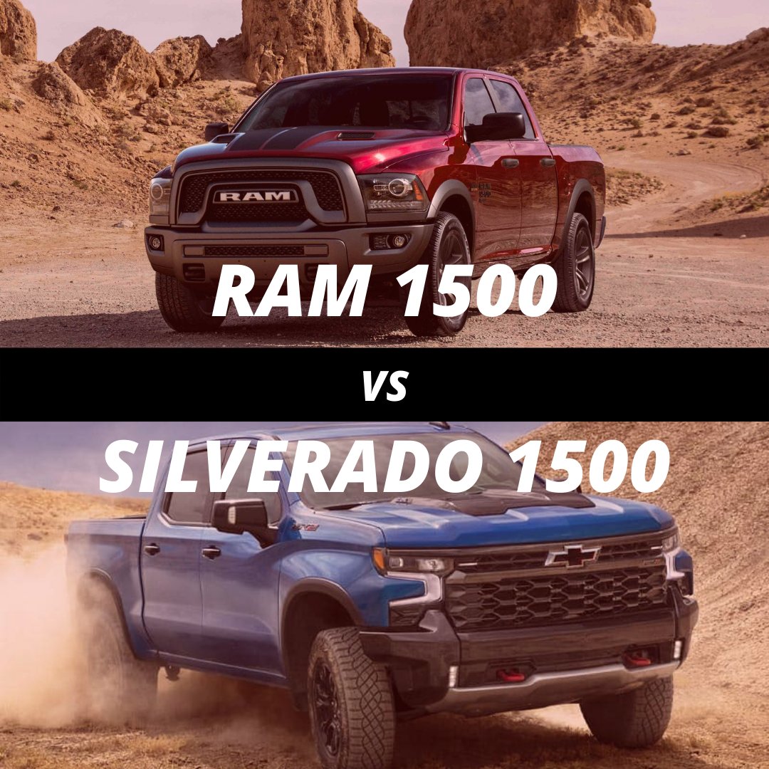 401Auto's tweet image. RAM 1500 vs Silverado 1500. Which one do you pick? #ramtruck #silverado #Chevrolet #RAM #trucks