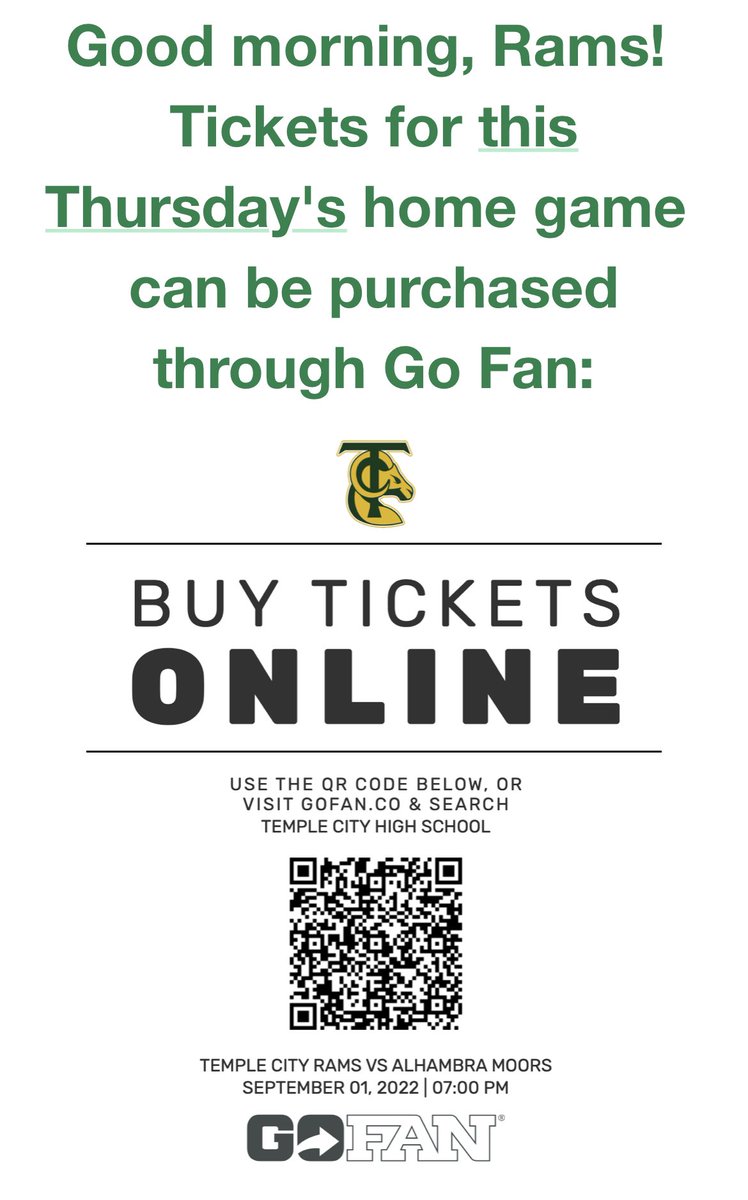 Temple City High tweet media