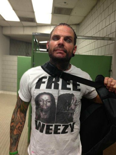 Jeff Hardy turns 45 today. Happy birthday to the GOAT. 