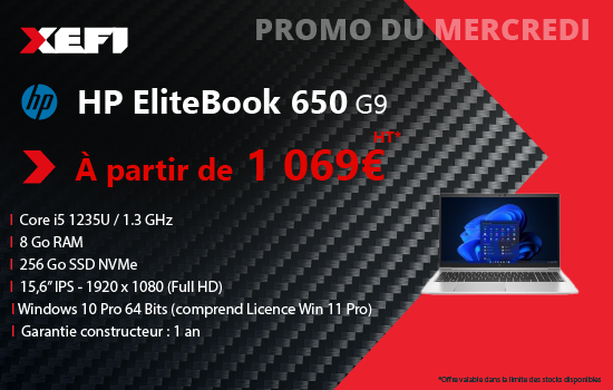 ComputerLand_fr's tweet image. JOUR DE PROMOTION 🎁

Venez découvrir dès maintenant le magnifique HP EliteBook 650 G9 disponible chez nous !

Contactez notre agence dès maintenant pour en savoir plus !

📞 Appelez vite au 01 46 99 42 99 ou sqy@xefi.fr

#XEFI #Promotion #HP #Ordinateur #promos