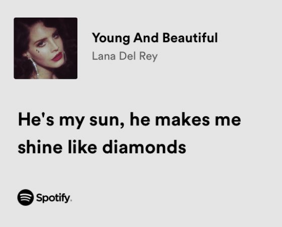 thesadbaby's tweet photo. lana del rey / young &amp; beautiful https://t.co/W0Pidro8H4