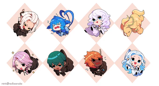 emerges from prog...I will also open these 2 for POs! You can choose mailing or collection at AFA/EOY! 