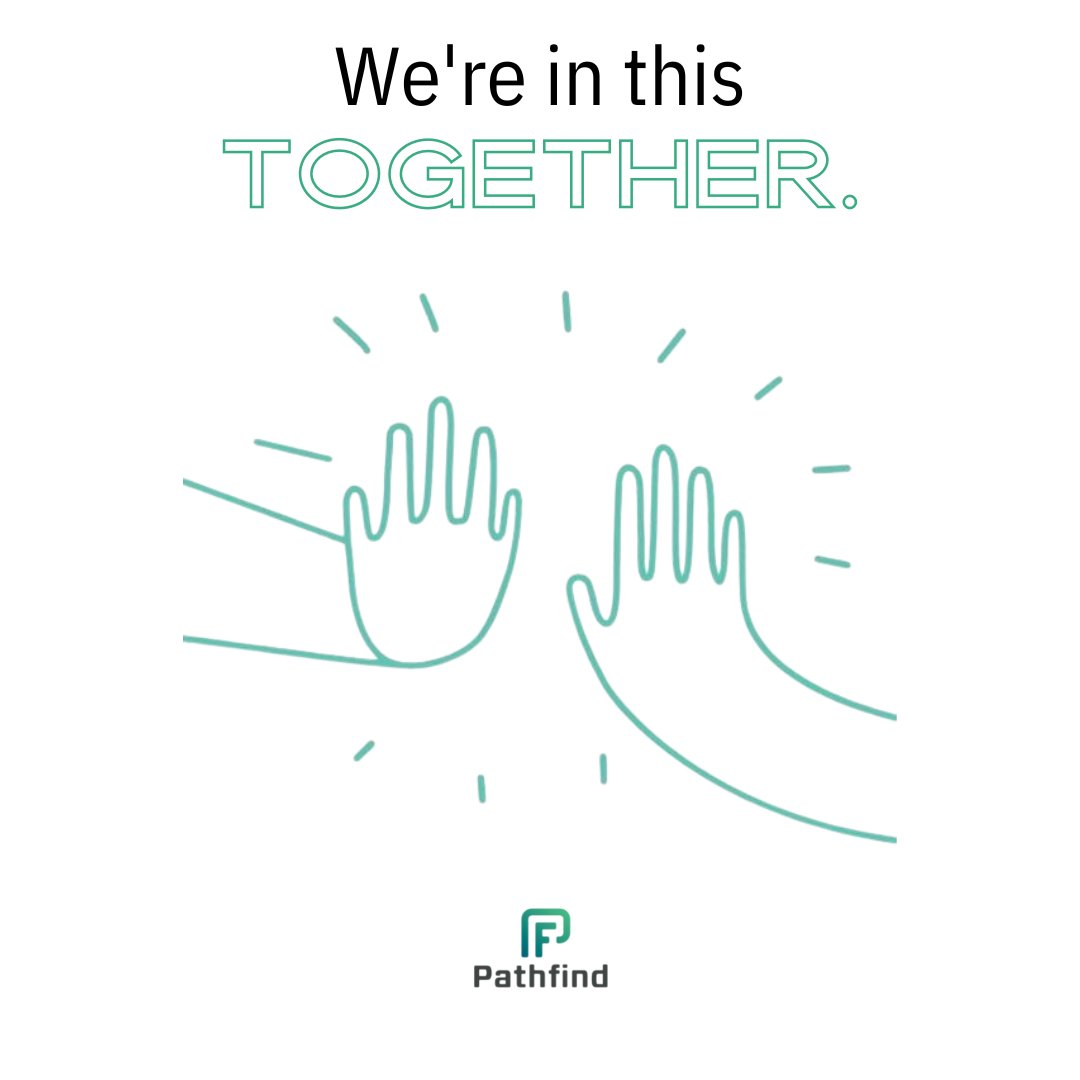 PathfindNow's tweet image. We're in this together. 

We believe that our services require more than just expertise, but also the willingness to learn everything we can about our clients — both businesses and employees — and work with them to ensure their best pattern of growth.

That's the Pathfind way.