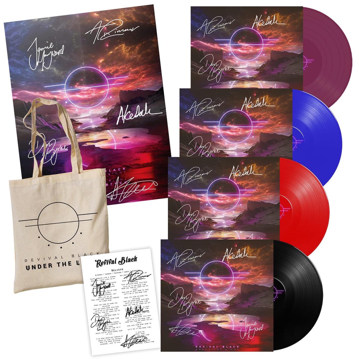 Thank you so much to everyone who has ordered there copy of our latest album Under The Light the support from you all has been absolutely amazing! 
With just 1 day to go now to try and enter this into the charts we have slashed the prices for you all!! 

musicglue.com/revivalblack