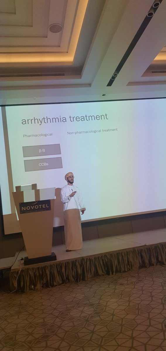 omanpharmacist's tweet photo. Very proud of one of our wonderful students Alhaitham from @OCHS_HQ presenting with high calliber of experienced pharmacists from @squhinfo at the pharmacy club organised by @omphs2007 https://t.co/dkOK0j8SZe