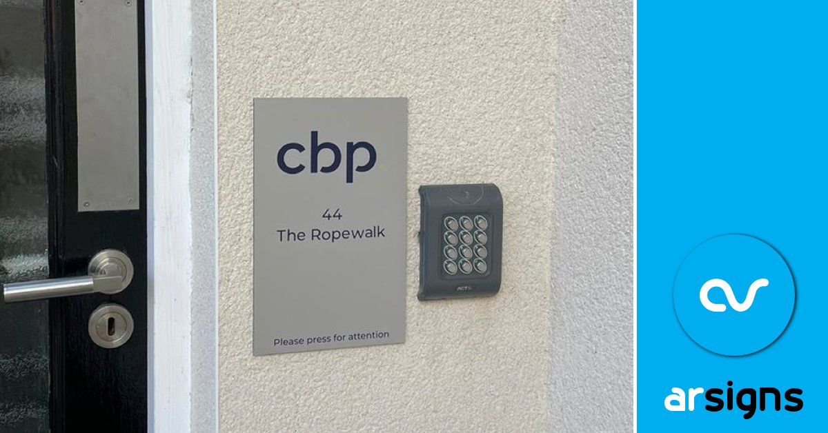 ArSigns's tweet photo. We've been nursing our post-bank holiday blues with a rather stylish installation for #Nottingham #architects @CBPArchitects.

We've used an array of #buildingsigns, including built-up stainless steel lettering, frosted #windowvinyl and butler #dibond panels. https://t.co/inkn4SZ5lR