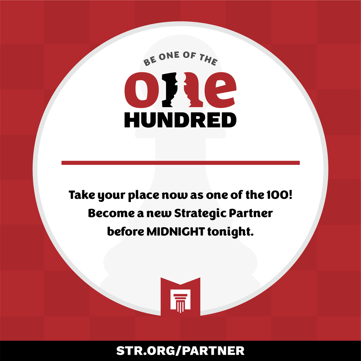 STRtweets's tweet photo. You still have time to make a HUGE impact in the lives of others, but the window is closing fast. 

Visit https://t.co/Ma62aBeL13 to #BeOneofthe100 before midnight PT and claim your copy of our 2021-2022 Reality Apologetics conference, plus a Reality t-shirt!. https://t.co/jaX0IJq2zD