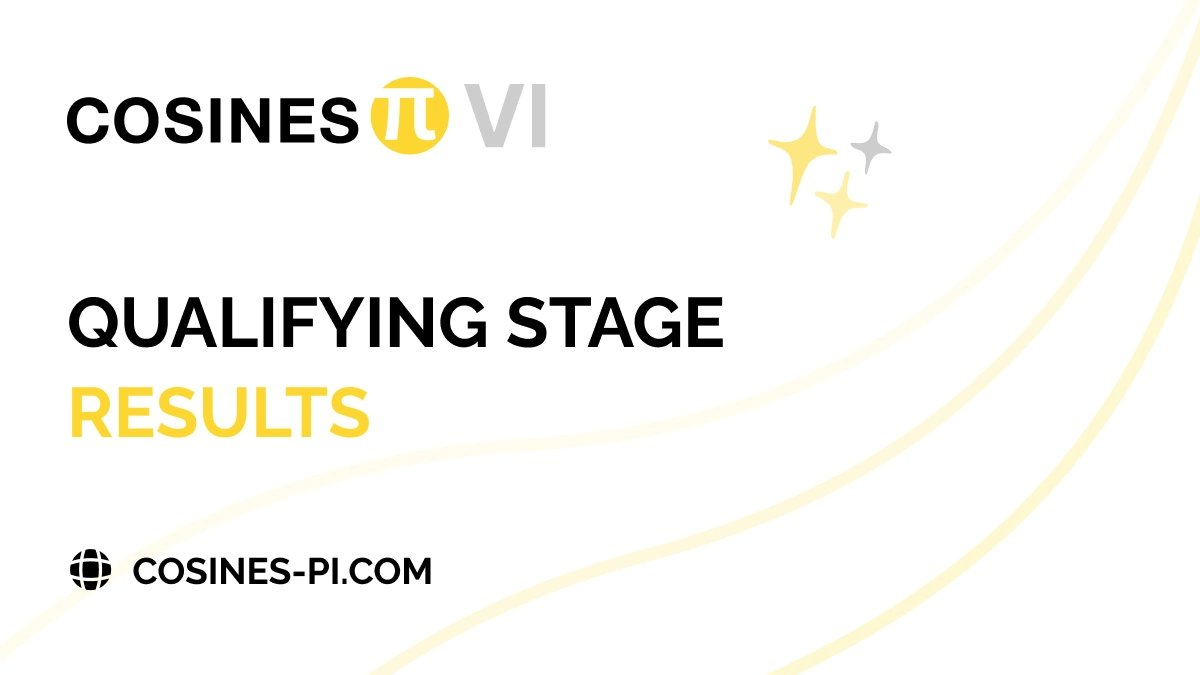 💥What will COSINES Pi be like this year?

 The qualifying stage of the international contest for interpreters COSINES Pi VI is over! Want to know more about the results? Click the link: facebook.com/cosines.pi/pos…