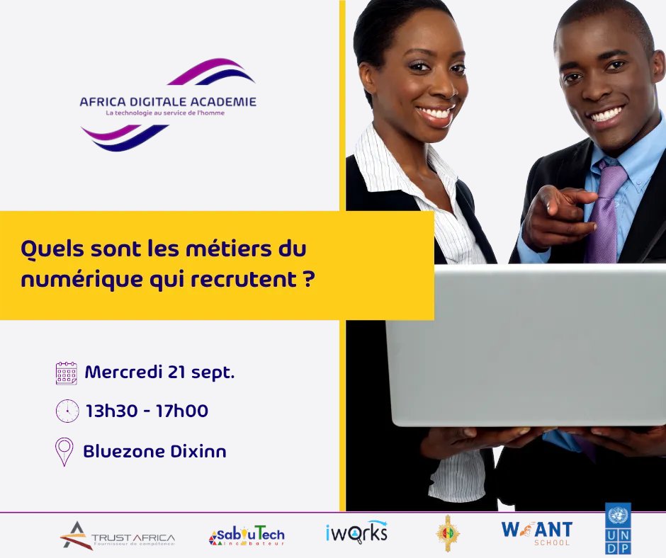 #insertionprofessionnelle #numerique 
Choisir un métier : 🧐
➡️ Découvrir les métiers du numérique qui recrutent.

Participer à la semaine de l'insertion professionnelle des métiers du numérique 👇👇
buff.ly/3pTtAJQ
🗓️ Mercredi 21 septembre à 13h30

#unmetierunemploi