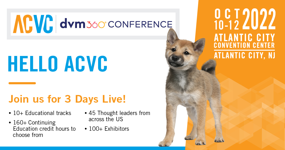 fetchdvm360's tweet image. 🐾Goodbye Fetch KC, Hello ACVC! Thank you to all who came to PAW-ty in KC, but in case you were looking to continue the fun, ACVC is back! 
Join our ACVC community by connecting in person with veterinary professionals from October 10-12! 

Register now: ow.ly/upl950KwZAH