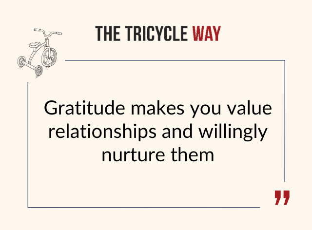 TheTricycleWay's tweet photo. "Live #Life, The Tricycle Way"

#Gratitude #relationship #nurture https://t.co/c254DKhaUs