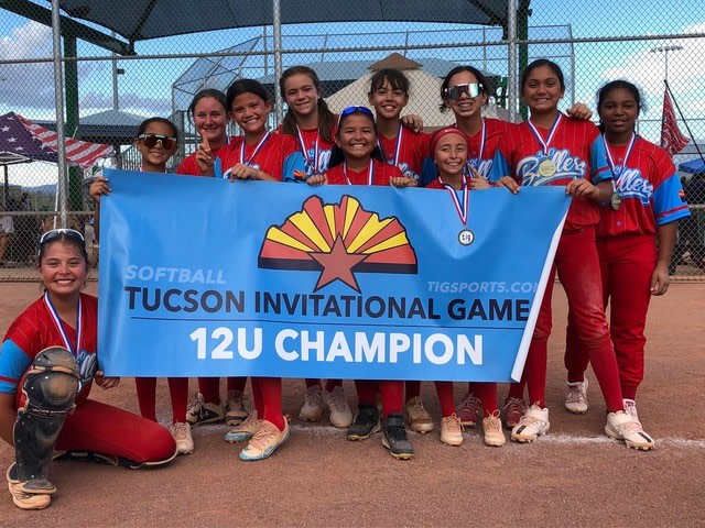 TCSFastpitch's tweet photo. Congrats to all of the teams who showed out and performed so well at @TIGsports Old Pueblo Jr. Championships! Keep up the good work, ladies!

12U Champ - 520 Ballerz12U Runner Up - Athletics Mercado Garibay
14U Champ - Explosion AZ Pacho
14U Runner Up - Desert Thunder Mazura https://t.co/O4zfuV5FQL