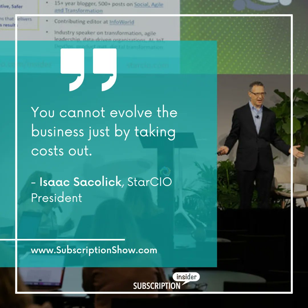 KGSexton's tweet image. Raise your hand if you've tried this tactic in the past 🙋. Find out why #SubShow speaker Isaac Sacolick says it doesn't work here: buff.ly/3JcD2B8

Early Bird tickets to #SubShow22 are almost gone! Get yours today and save big: buff.ly/3PSekry