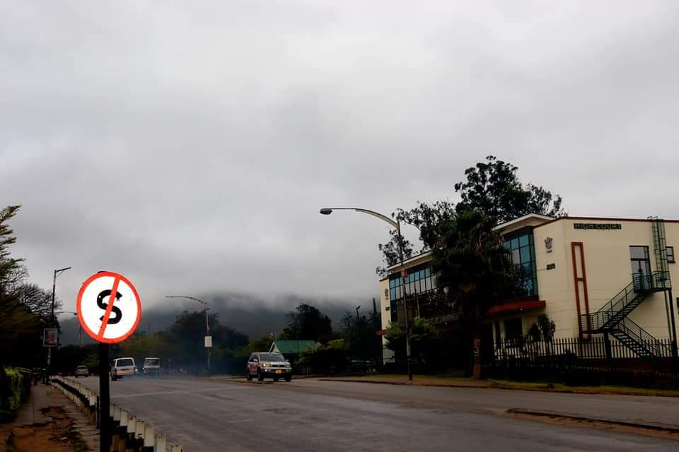 Location: Mutare Winter is still with us 🥶 Photos credit City of Mutare