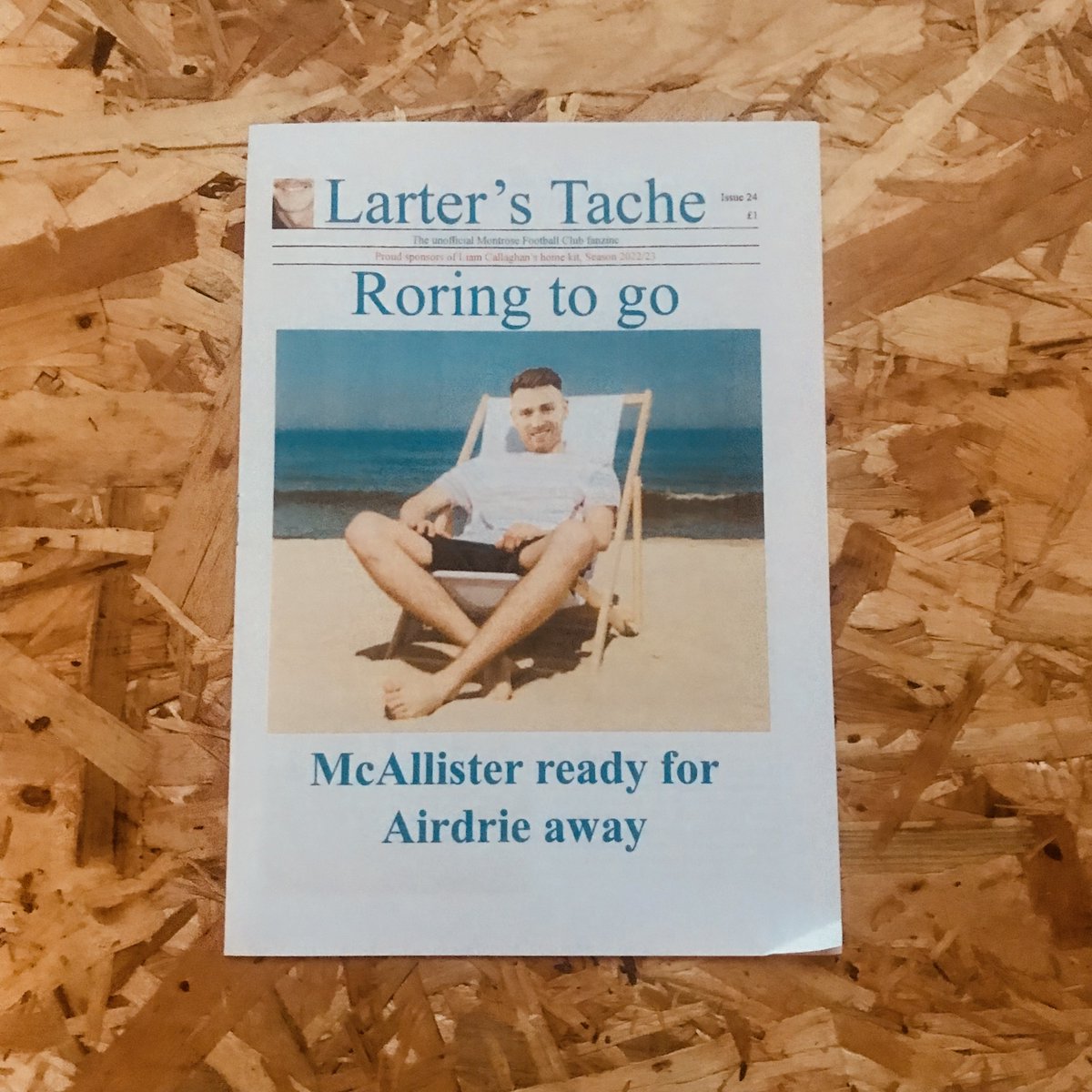 StanchionBooks's tweet photo. 𝐍𝐄𝐖/𝐑𝐄𝐒𝐓𝐎𝐂𝐊 | @larterstache #24 + back issues

We've added the latest issue, along with some restocks of Larter's Tache, the irreverent, irresponsible, immature, idiotic and utterly essential unofficial @MontroseFC fanzine

@RagingPub

🛒 https://t.co/TpqvnkvImC https://t.co/UXuaF3i2Y3