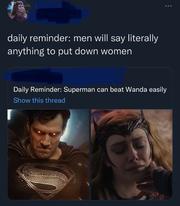 tragicbirdapp's tweet photo. daily reminder: maybe not everything is about gender! https://t.co/bqpOWBRClH