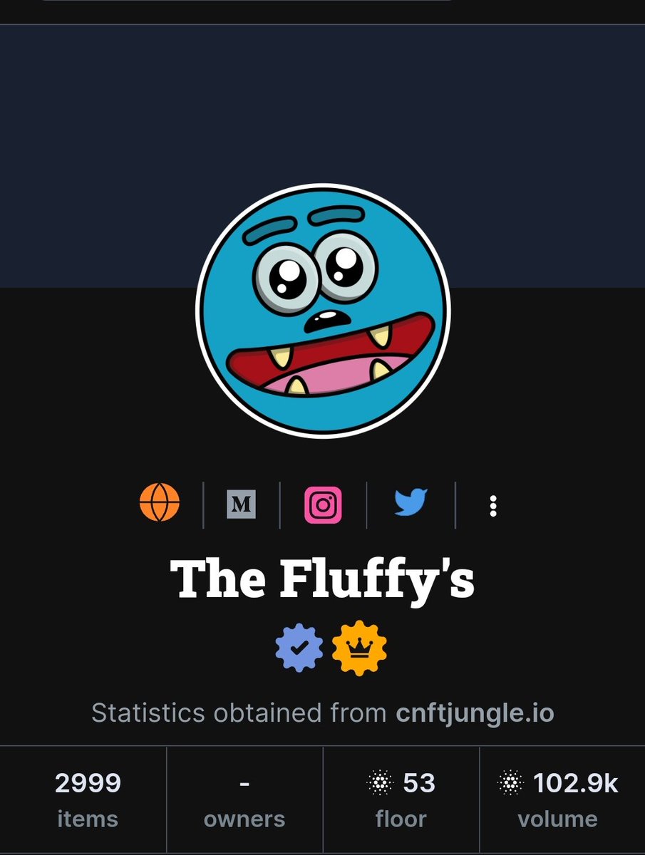 CnftCollector's tweet photo. Soon we go laugh from this @FluffysNFT floor, very soon!
NFA and DYOR
#CNFTs
#thefluffys https://t.co/teulodpmac