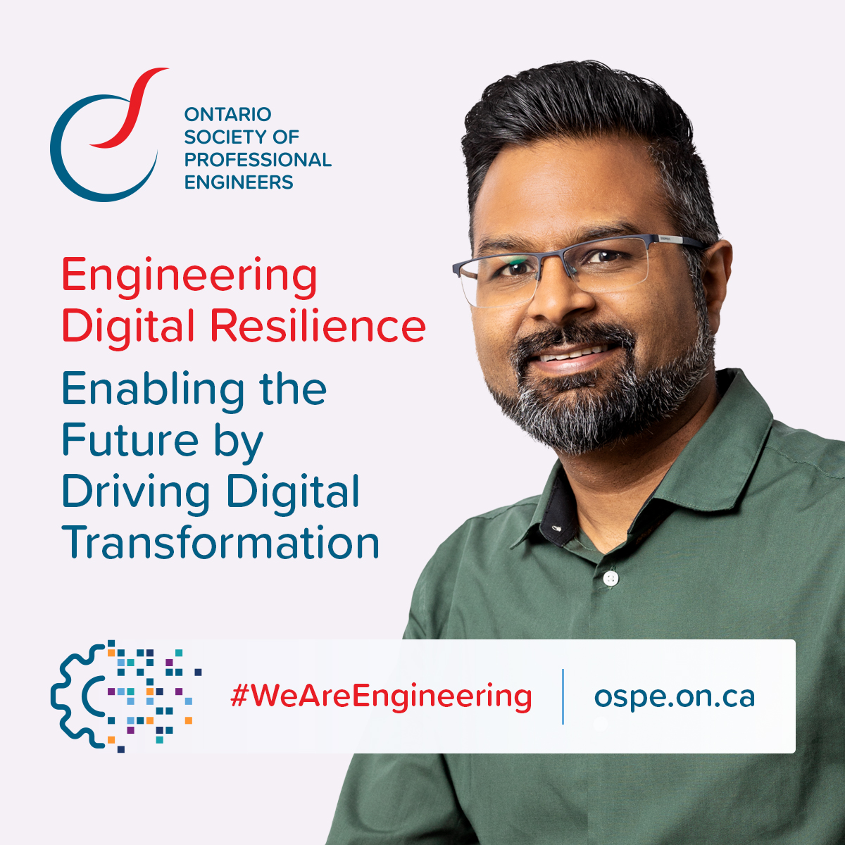 O_S_P_E's tweet photo. #OSPE Member Gary Tamber is shaping the digital future.

“The digital transformation is a whole new world, and engineers are the ones who will need to build it.”

Learn how Gary is helping young engineers drive digital transformation: https://t.co/JiG8YIeecK

#WeAreEngineering https://t.co/4VDczdH2qu