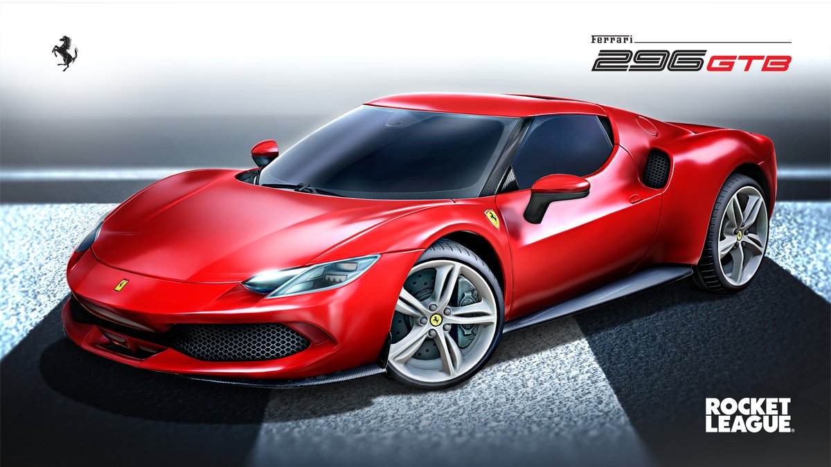 The <a href="/Ferrari/">Ferrari</a> 296GTB has arrived in Rocket League. Available Now!