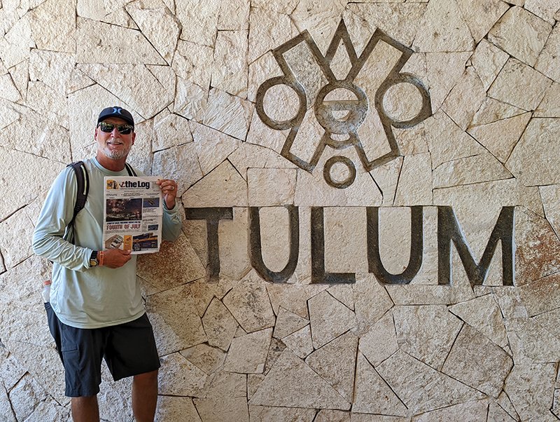 TheLogNewspaper's tweet photo. “My brother Eric and I went down to Tulum, Mexico from July 2-10 for an eight-day adventure, we swam in Cenotes (Natural freshwater pools) visited Mayan ruins, and of course we fished,” said Jason Duca in an email. #TheLog #TheLogAbroad #Tulum 
https://t.co/GY2w7ntFnm https://t.co/NRZf1f9GAV