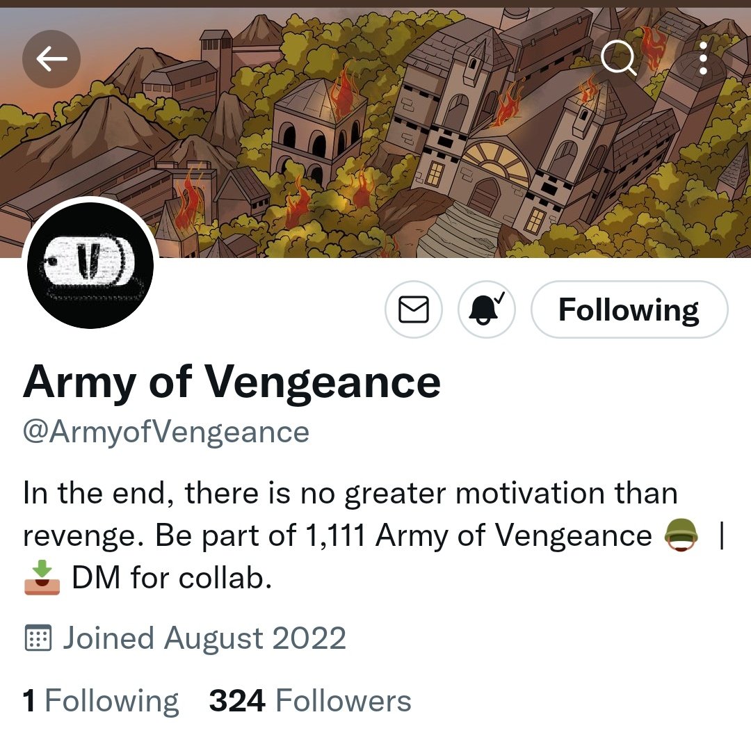 Wayoy8's tweet photo. @ArmyofVengeance Done!! https://t.co/lnzTjFYVdp