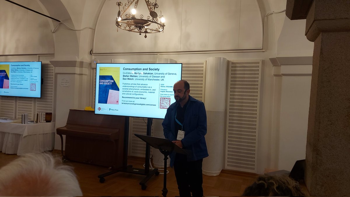 ESA_RN5 Consumption (@esarn5_soccons) on Twitter photo Editors <a href="/DrDJWelch/">Dan Welch</a>, @m_sahakian and @stefanwahlen officially launch Consumption and Society <a href="/esaRN5_soccons/">ESA_RN5 Consumption</a> <a href="/BUP_Journals/">Bristol University Press Journals</a> <a href="/SIFOforsk/">SIFO, OsloMet</a> <a href="/BSAConsumption/">BSA Consumption Study Group</a> <a href="/SCORAI_net/">SCORAI</a> <a href="/SCORAI_EU/">SCORAI_EU</a> <a href="/ESA_Sociology/">European Sociological Association</a> Editors <a href="/DrDJWelch/">Dan Welch</a>, @m_sahakian and @stefanwahlen officially launch Consumption and Society <a href="/esaRN5_soccons/">ESA_RN5 Consumption</a> <a href="/BUP_Journals/">Bristol University Press Journals</a> <a href="/SIFOforsk/">SIFO, OsloMet</a> <a href="/BSAConsumption/">BSA Consumption Study Group</a> <a href="/SCORAI_net/">SCORAI</a> <a href="/SCORAI_EU/">SCORAI_EU</a> <a href="/ESA_Sociology/">European Sociological Association</a>