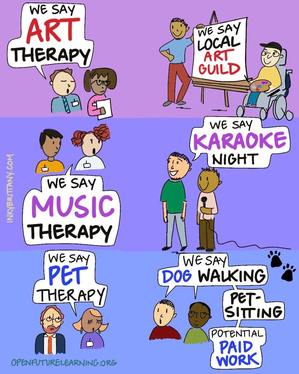 "People with intellectual disabilities need less therapists and more friends."

David Pitonyak | Open Future Learning