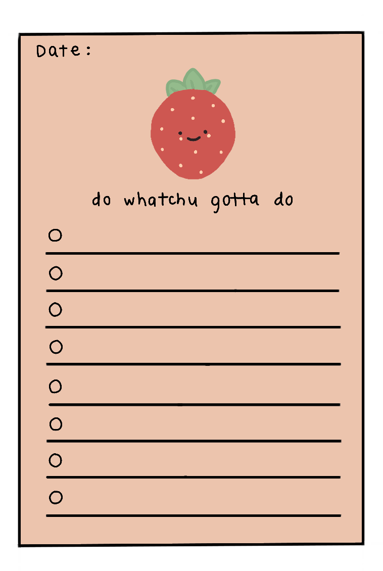 memo pad
 #pad #memo #strawberry