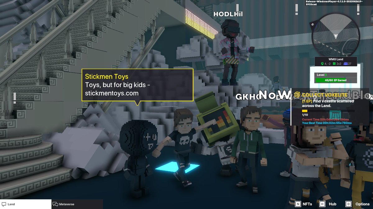 MiswarAlan's tweet photo. @TheSandboxGame @warnermusic I just participated in the #SandboxAlphaS3Giveaway for a chance to win 500 SAND! Found Spinnin Record’s Rog3r, check out my screenshot below!
👇 https://t.co/c05AFmGmbO