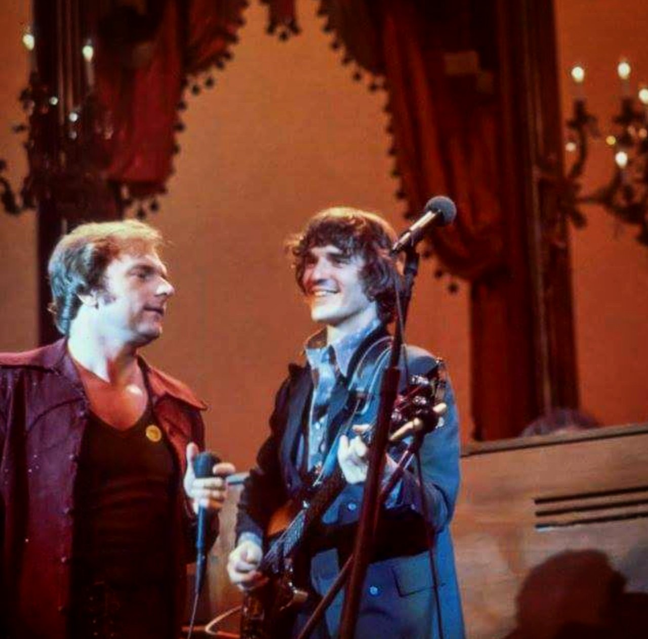 Happy birthday to Van Morrison! Here with Rick at in 1976. 