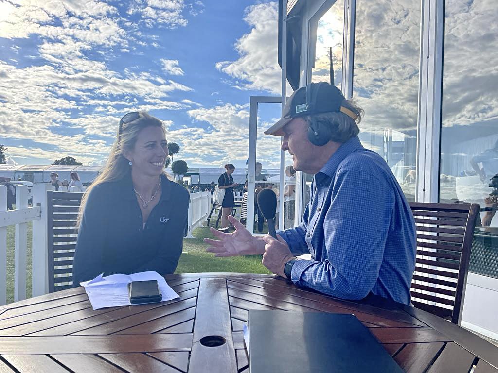 Here are your hosts in action <a href="/Rupertbell/">rupert bell</a> &amp; <a href="/GinnyHoweEvent/">Ginny Howe</a> 🎙 

Tune in to 87.7FM now or listen online here:
burghley-horse.co.uk/bht-radio