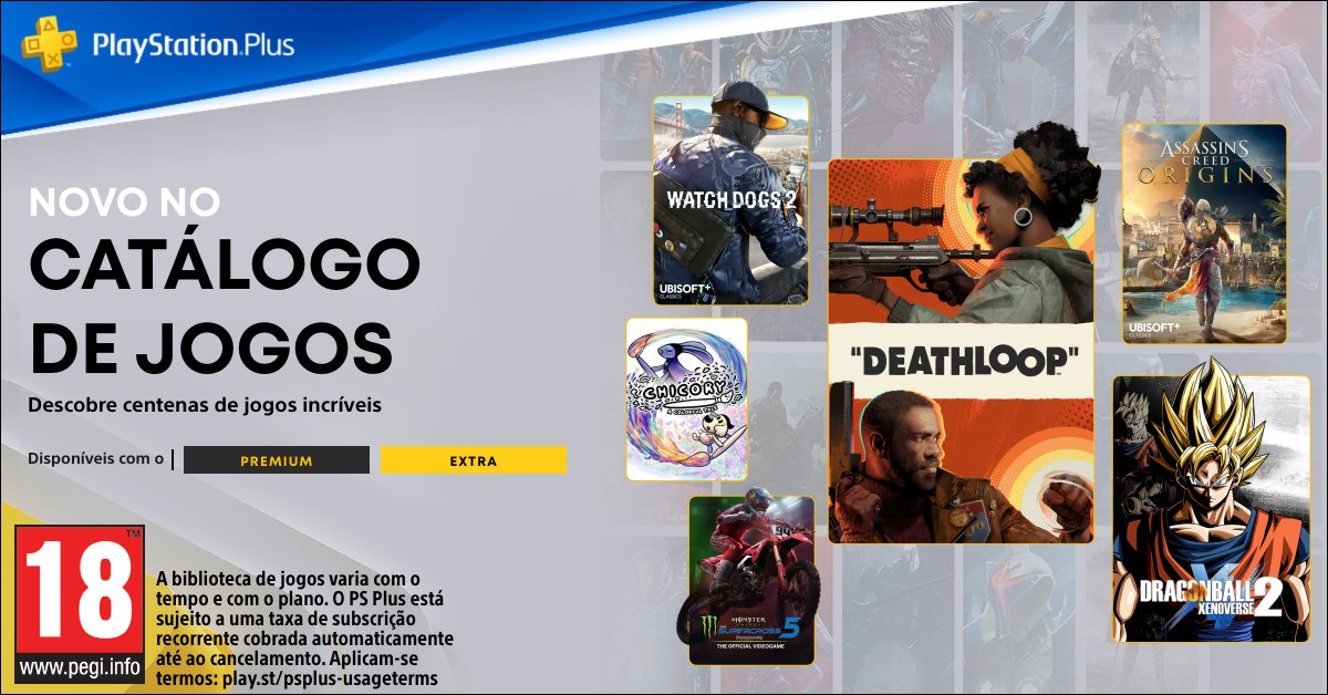 Revelamos os Jogos Mensais e o Catálogo de Jogos do PlayStation