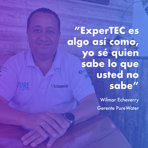 ¡En 10 minutos Wilmar de PureWater pudo solucionar su problema técnico con ExperTEC!
Te invitamos a leer este artículo para que conozcas más sobre él, su empresa y el problema que uno de los expertos técnicos de #ExperTEC le ayudó a resolver
cutt.ly/CCwfP8E