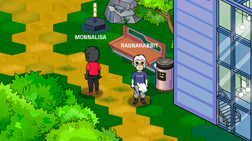 monnalisa | 777 (@cosmicp3ar) on Twitter photo Finally met my man <a href="/MooonRabbiit/">MooonRabbiit (,,゚Д゚) 🟡</a> in the @RagnarokMeta metaverse while questing. Cool APE af 777! Finally met my man <a href="/MooonRabbiit/">MooonRabbiit (,,゚Д゚) 🟡</a> in the @RagnarokMeta metaverse while questing. Cool APE af 777!