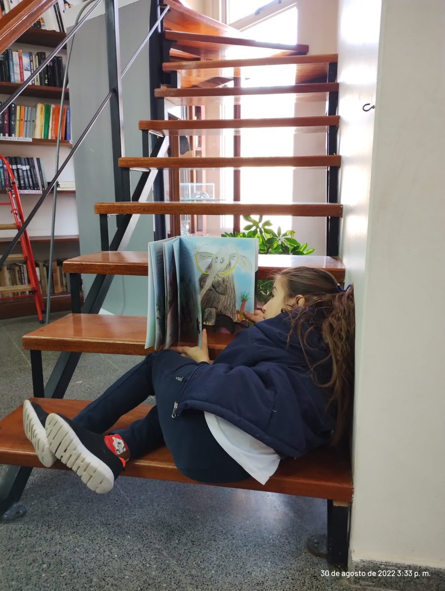 RedesIjmeFray's tweet photo. #FRAY Los alumnos de 3° A de la Fray visitaron este martes 30 de agosto la biblioteca popular "Bartolomé Mitre" motivados por conocer libros nuevos y las instalaciones. Es un grupo muy motivado por la lectura de cuentos, en especial, los de Gaturro. 📚📖👓❤️ https://t.co/uh4JgVepgb