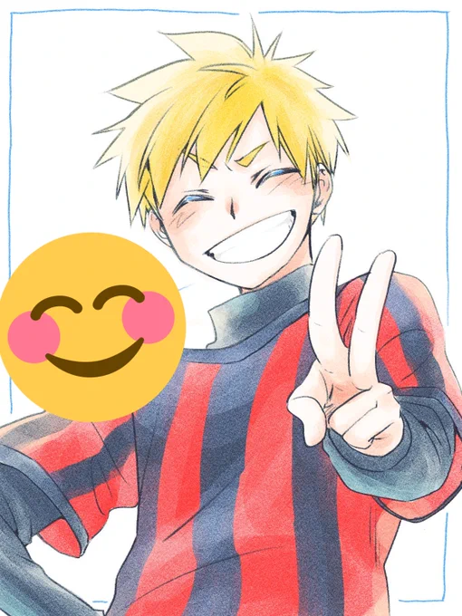 過去描いたknさん絵を再掲〜! 