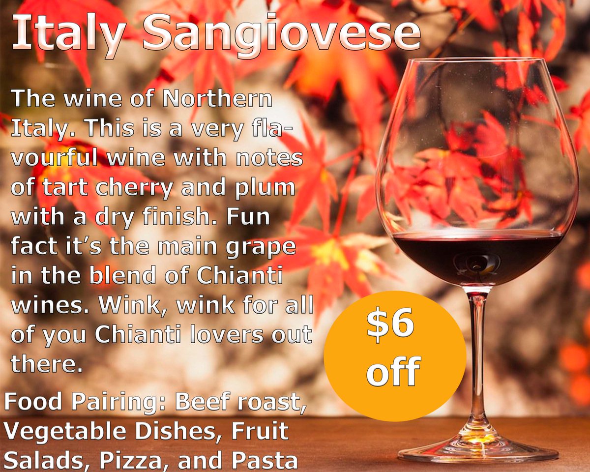 ExquisiteWines's tweet photo. September Specials 2022 + Limited Quantity Wine Annnouncement 2023! - https://t.co/len4RdwuSS

I'm here to help with some delicious wine and something even better... Wine on sale! https://t.co/KqLC1zitr9