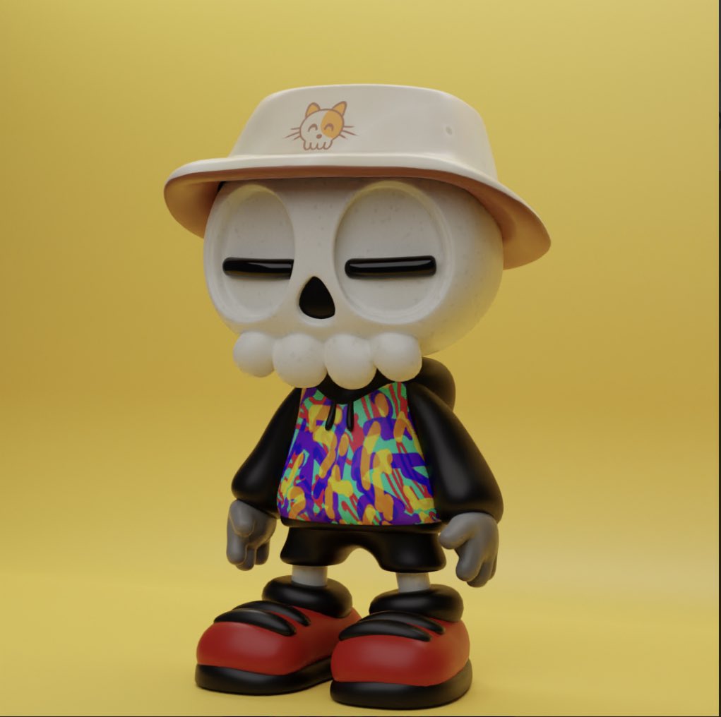 RyGuyShyGuy_eth's tweet photo. For my first #ToyMorie I had to grab the cat bucket hat @ToyMories for my @DegenToonz 🤝

#toonz #mories #NFTCommunity https://t.co/aDh0BKAJL1