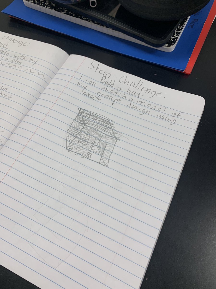 missparkeriu's tweet photo. After learning about constraints and success criteria, we started sketching our plan to build a hut for our STEM Challenge. Huts have to be less than 36 square inches, at least 5” tall, and they also must have a functioning door. Stay tuned to see the finished products! https://t.co/20ITS3JXf5