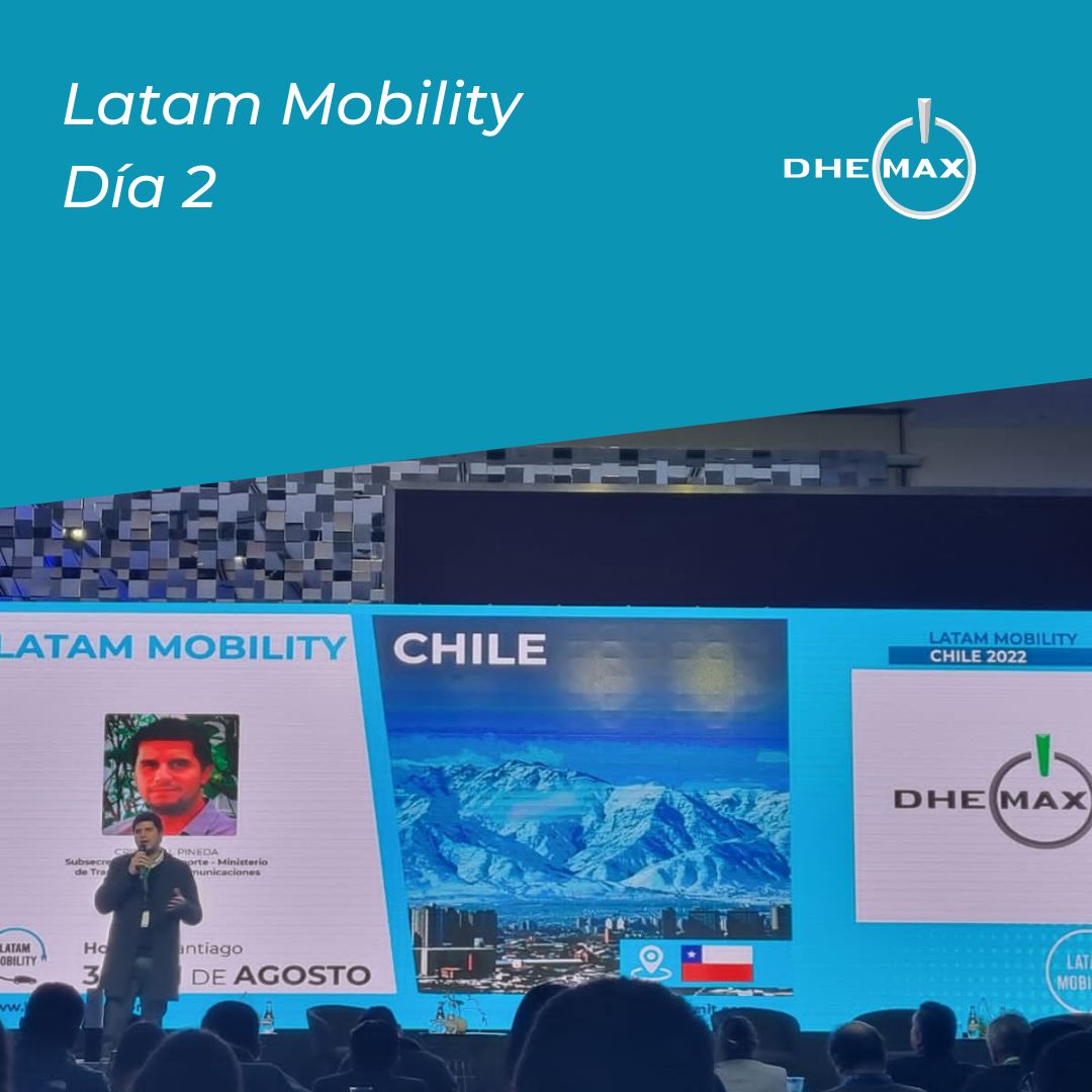 📸 Postal de la presencia de Dhemax en el segundo día de <a href="/LataMobility/">Latam Mobility 🌎🛴🚊🚲🚗🔌⚡🌎</a> 2022 en Chile

Puedes seguir el evento en: lnkd.in/dnAN2yqY

#latamobility #latam #mobility #electromovilidad