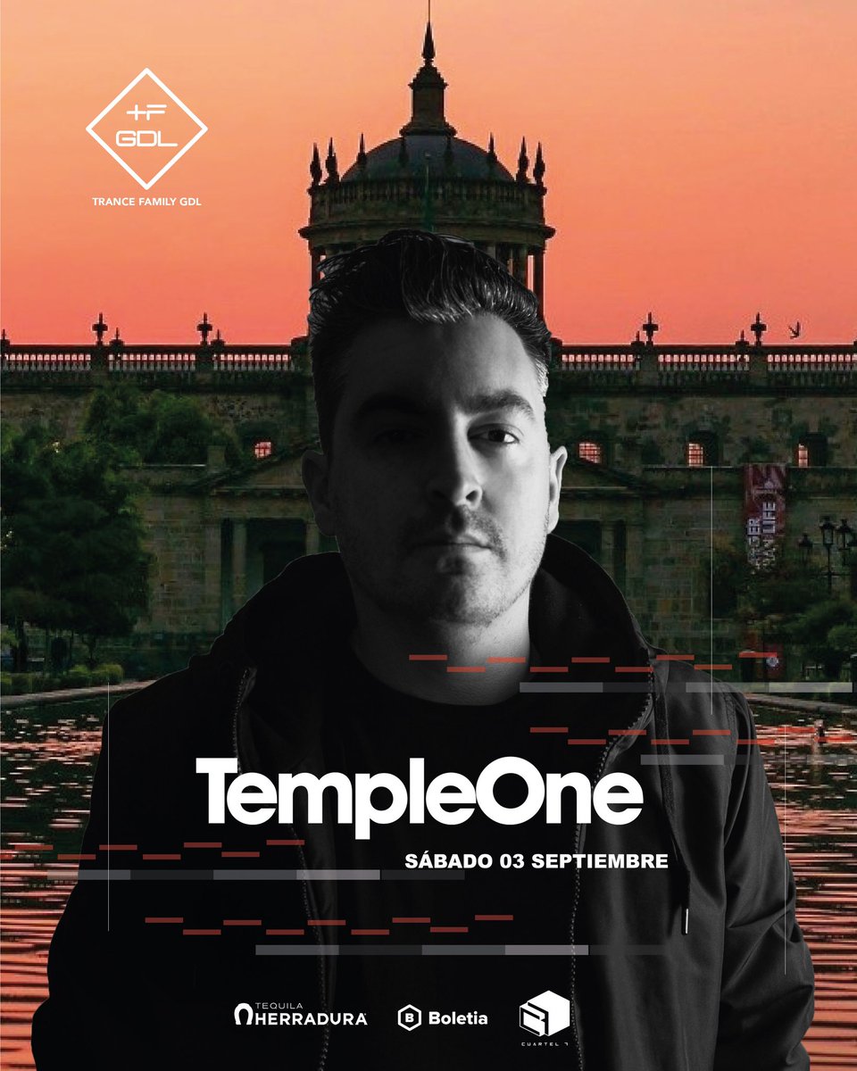 Temple One (@templeonemusic) on Twitter photo Vamos Mexico! 🇲🇽 See you in Guadalajara this Saturday for <a href="/TranceFamilyGDL/">Trance Family GDL</a>
Tickets: temple-one.boletia.com Vamos Mexico! 🇲🇽 See you in Guadalajara this Saturday for <a href="/TranceFamilyGDL/">Trance Family GDL</a>
Tickets: temple-one.boletia.com