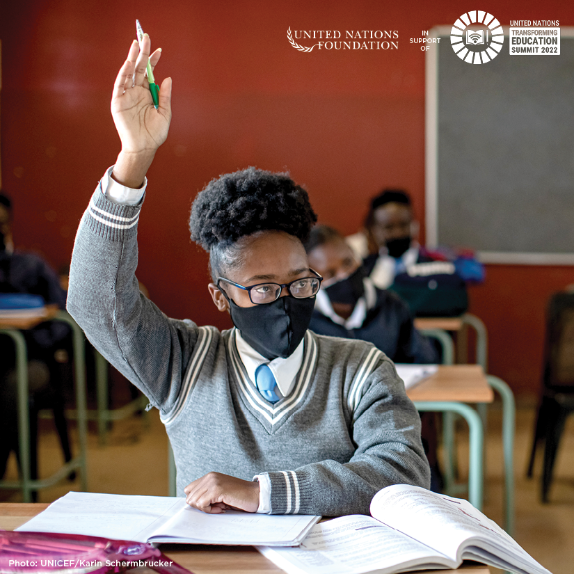 Education is in crisis — and young people are paying the price. 

At the #TransformingEducation Summit in September, students, teachers, and leaders will rally support to ensure a bright future for all.

Find out how to get involved: bit.ly/3CaG9YL