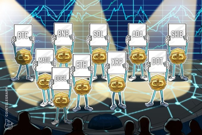 cryptolinksa's tweet image. Price Analysis 8/29: BTC, ETH, BNB, XRP, ADA, SOL, DOGE, DOT, SHIB, MATIC