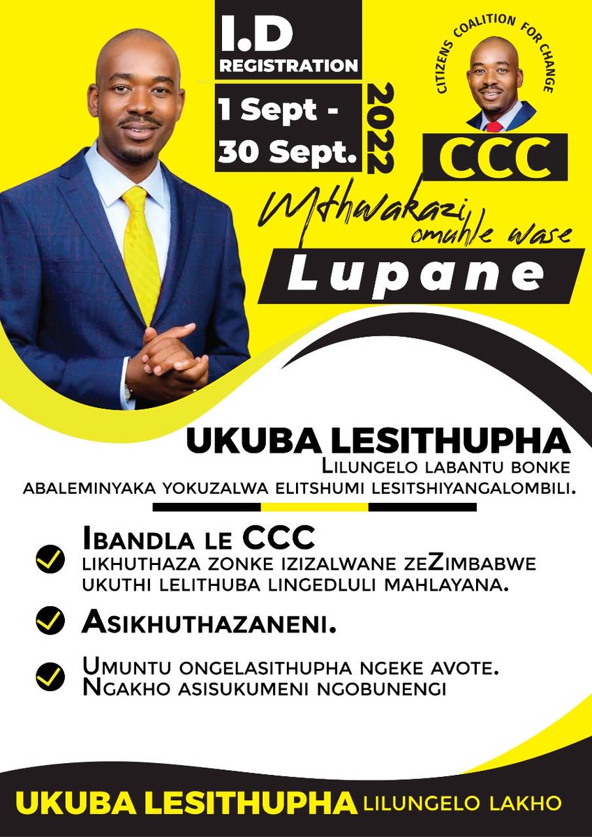 mthwadiaspora's tweet photo. Lupane District ID Blitz: September 1 - 30 https://t.co/tWhwT1yYYP