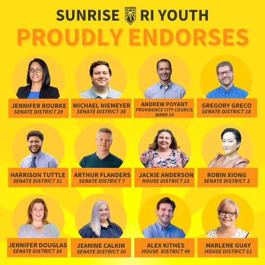 We are excited to announce our slate of 2022 candidates! 

Remember to get out to vote on election day September 13th, send in your mail ballot today, or get out to vote early in person. 

The time for curriculum reform is now. RI students need these champions in our legislature.